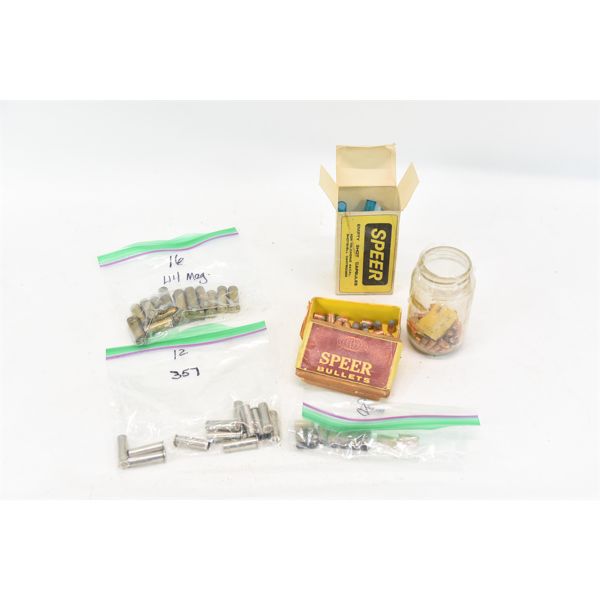 Box Lot Brass & Bullets