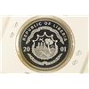 Image 2 : 2001 LIBERIA SILVER PROOF $20 GEORGE WASHINGTONS