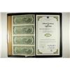 Image 2 : UNCUT SHEET OF 4-2003-A $2 FRN'S CRISP UNC IN