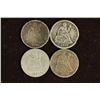 Image 1 : 1876, 1877, 1889 & 1891-S SEATED LIBERTY DIMES