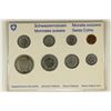 Image 2 : 1978 SWITZERLAND 8 COIN MINT SET ALL BRILLIANT UNC