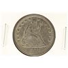 Image 1 : 1877 SEATED LIBERTY QUARTER AU