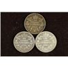 Image 1 : 1917, 1918 & 1919 CANADA SILVER 10 CENTS