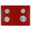 Image 2 : 1951 VATICAN 4 COIN MINT SET ORIGINAL MINT PACKAGE