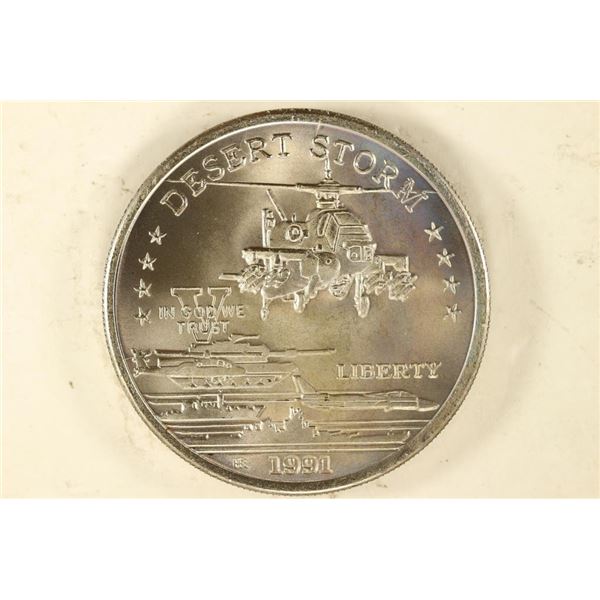 1991 HUTT RIVER PROVINCE $5 DESERT STORM AH-64