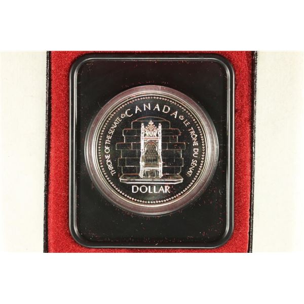 1977 CANADA SILVER JUBILEE PROOF SILVER DOLLAR