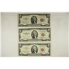 Image 1 : 1953, 1953-A & 1963 US RED SEAL NOTES