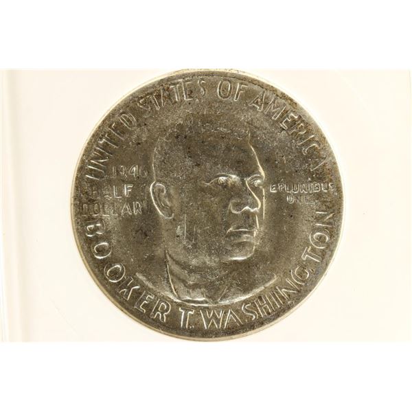 1946-D BOOKER T. WASHINGTON HALF DOLLAR ANACS MS64
