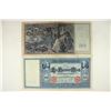 Image 1 : 2-1909 LARGE SIZE PIECES OF GERMAN CURRENCY