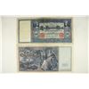 Image 2 : 2-1909 LARGE SIZE PIECES OF GERMAN CURRENCY