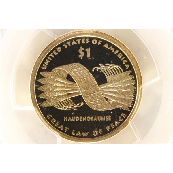 2010-S NATIVE AMERICAN SACAGAWEA DOLLAR PCGS PR69