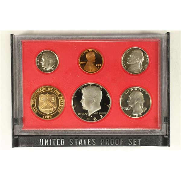 1982 US PROOF SET (WITHOUT BOX)