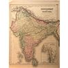 Image 3 : 1855 Atlas Map of Hindostan of British India