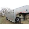 Image 9 : 2018 Wilson Ranch Hand 24ft Aluminum Gooseneck Trailer. Used very little. 1W17242SXK5556293