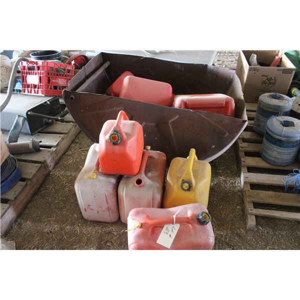 Gas Cans with Metal Tube
