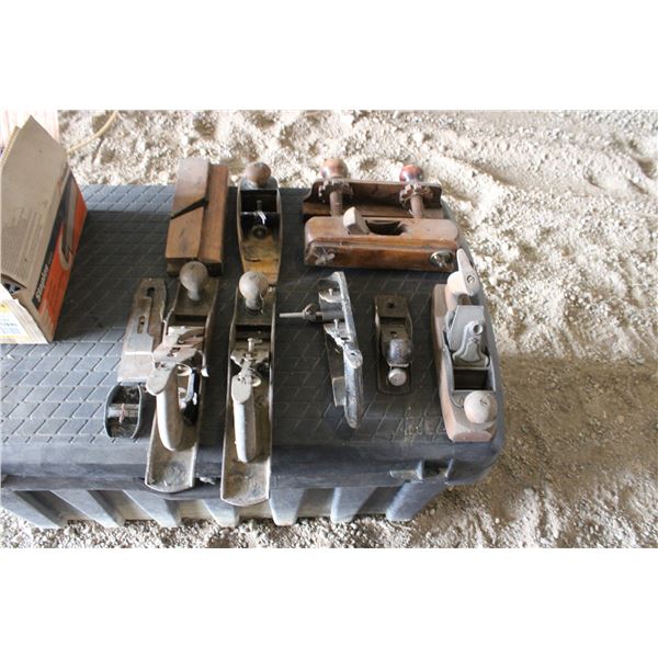 Hand Planers & Box of Staples