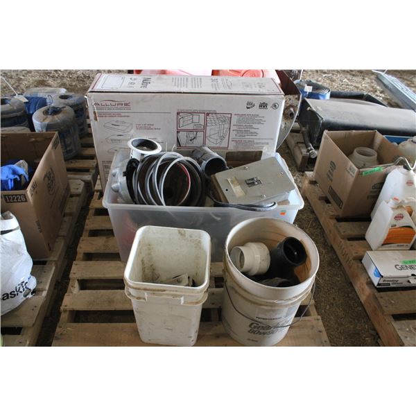 Plumbing, Electrical Misc Pallet
