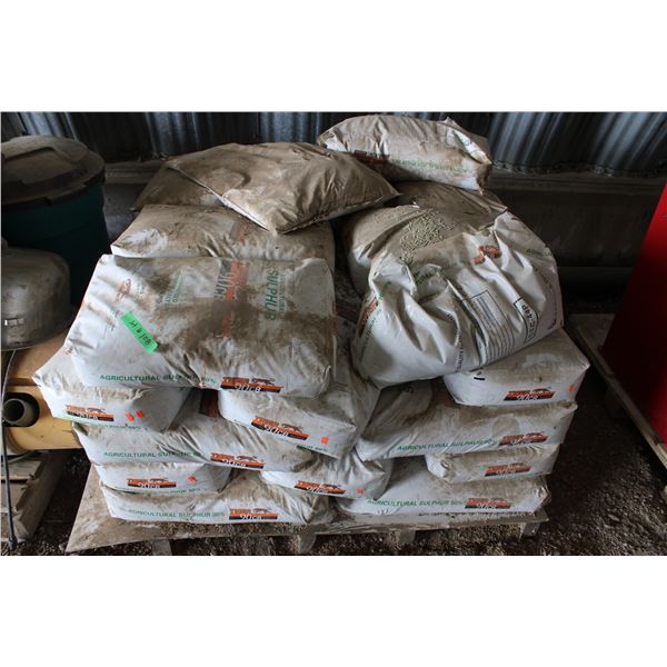 (30 X THE MONEY) Agricultural Sulphur 25KG Bags