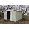 Image 1 : Garden Shed 10 1/2' x 10 1/2' Tin (Wooden Floor)