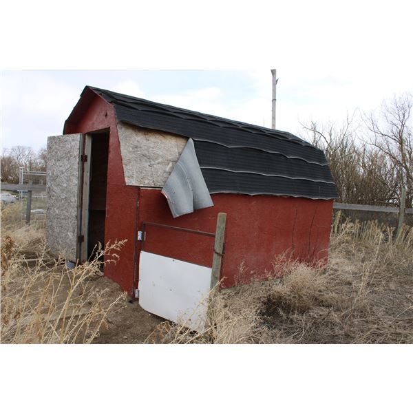 Little Red Barn - No Floor 8' x 12'