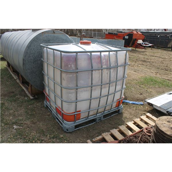 Tank with Metal Cage