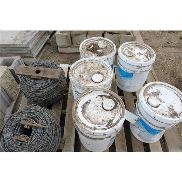 Weather Shield Barn Paint (5) & Barb Wire (2)