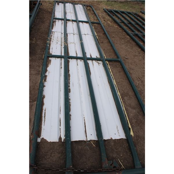 15 1/2' Steel Gate with Tin