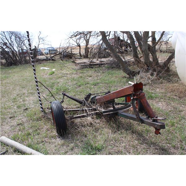 New Idea Trailer Type 7' Mower PTO driven