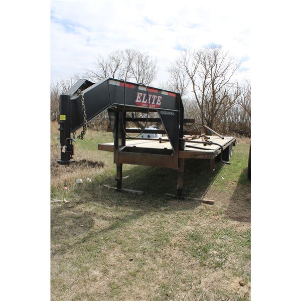 2015 Elite Trailer Flex Control Gooseneck 30' 1E9BF3024FS230471