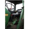 Image 12 : John Deere 3140 with FWA JD 265 - 18.4 x 34 - new starter & muffler - 13,205 hours