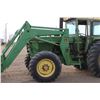 Image 3 : John Deere 3140 with FWA JD 265 - 18.4 x 34 - new starter & muffler - 13,205 hours
