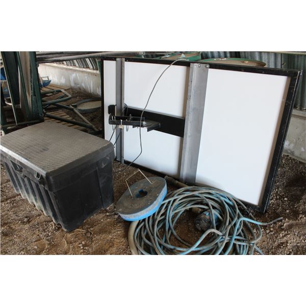 SunDog Solar Winter Watering System with Trough
