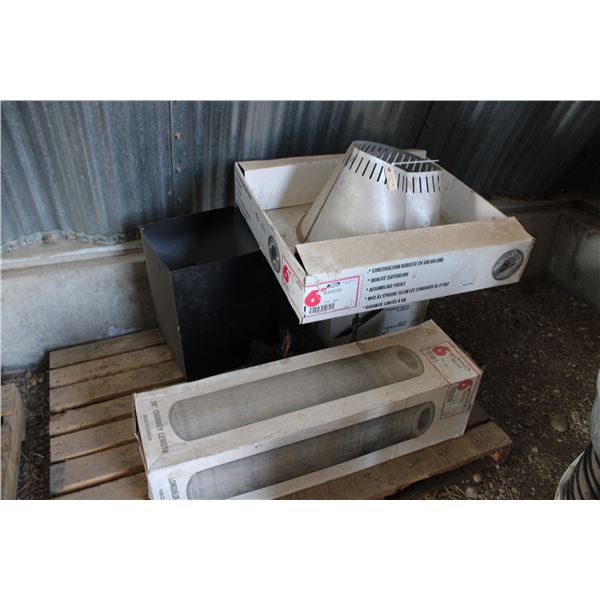 36" Chimney with Chimney Related Pallet