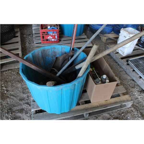 Tools, Forks, Shovels, Misc.