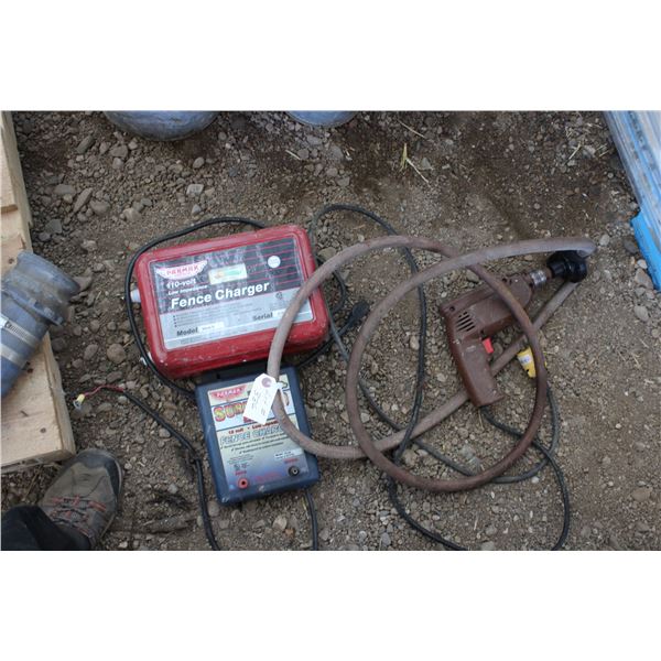 110 V Fence Charger, 12V Fence Charger, Electric Drill