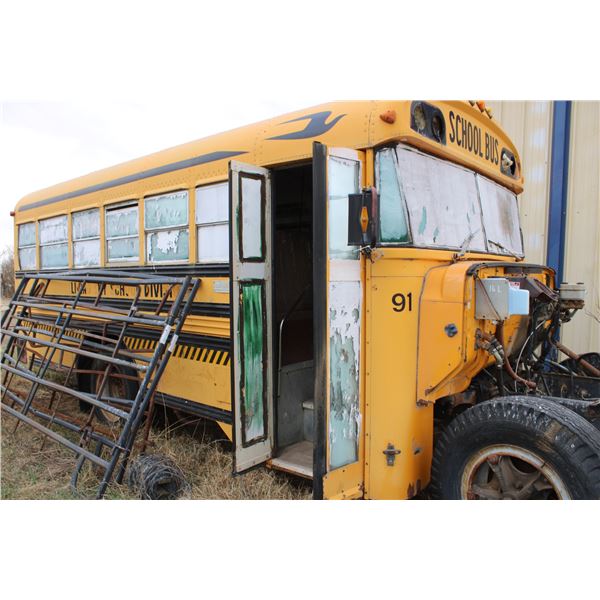 School Bus for Storage
