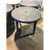 Image 2 : Plastic Patio Tables (4)
