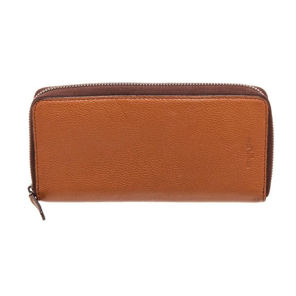 Michael Kors Brown Leather Jet Set Wallet