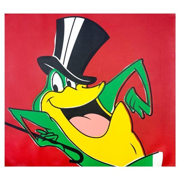 Michigan J Frog by Steve Kaufman (1960-2010)