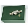 Image 2 : Rolex Ladies 2 Tone Champagne Diamond Lugs Datejust Wristwatch With Rolex Box