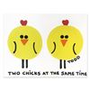 Image 1 : Two Chicks by Goldman Original