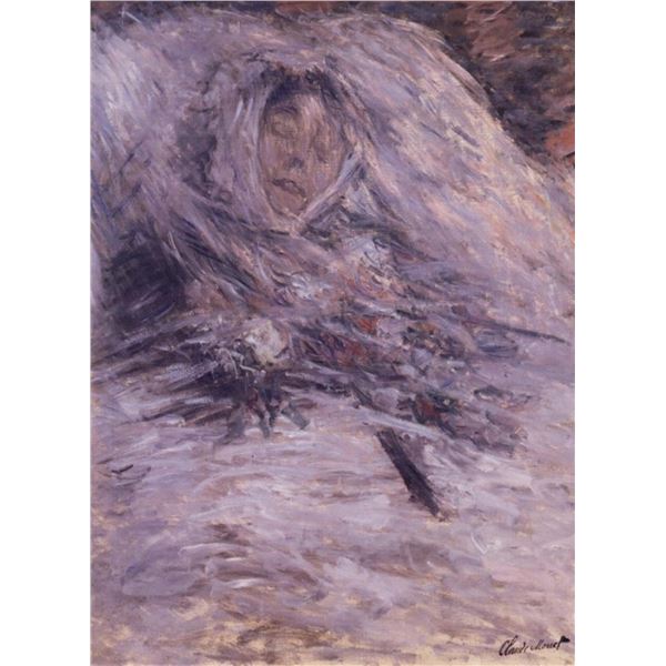 Claude Monet - Camille Monet sur Son Lit de Mort