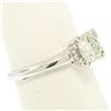 Image 5 : 14k White Gold 0.83 ctw I VVS2 Round Brilliant Cut Diamond Solitaire Ring