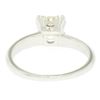 Image 7 : 14k White Gold 0.83 ctw I VVS2 Round Brilliant Cut Diamond Solitaire Ring