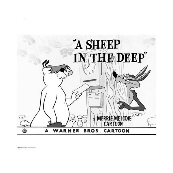 Warner Brothers Hologram A Sheep in Deep