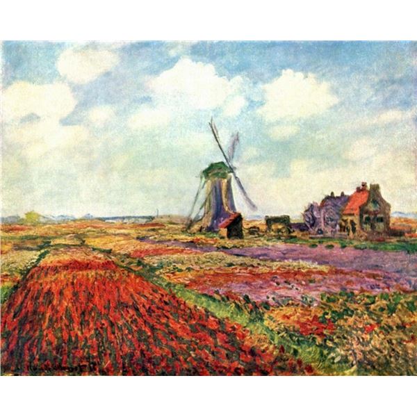 Claude Monet - Tulips of Holland