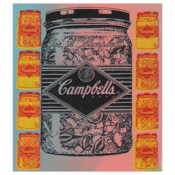 Campbell's Soup (Jar) by Steve Kaufman (1960-2010)