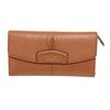 Image 1 : Coach Brown Leather Ashley Checkbook Wallet