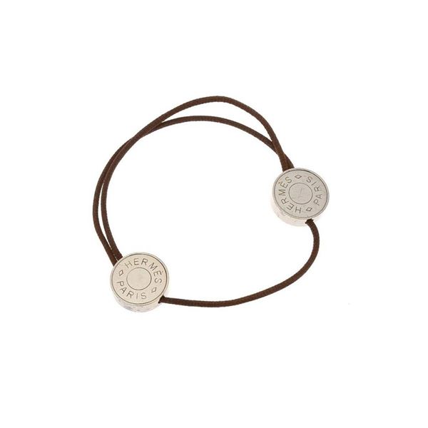 Hermes Silver Clou de Selle Bracelet