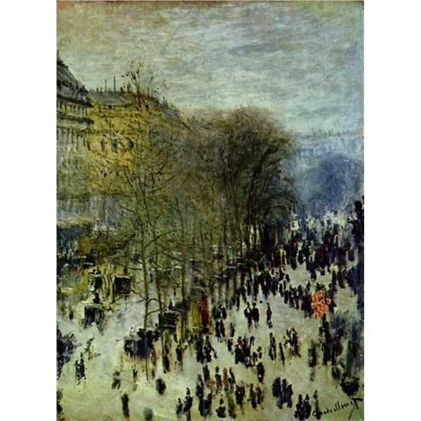 Claude Monet - Boulevard Capucines